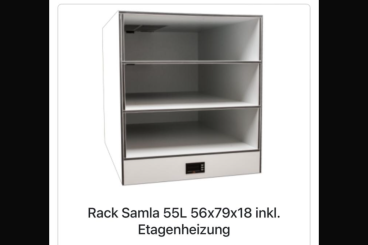 Terrarien kaufen und verkaufen Foto: Biete gebrauchtes 3er Rack von Tropic Shop an