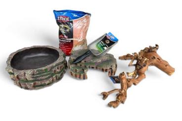 Supplies kaufen und verkaufen Photo: Reptilien Terrarium Einrichtungs-Set - Sparpaket