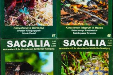 Literatur kaufen und verkaufen Foto: Biete 2 Jahrgänge des Schildkrötenfachmagazins SACALIA 17 &18.