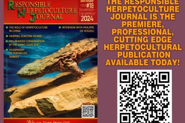 Literatur kaufen und verkaufen Foto: The Responsible Herpetoculture Journal (RHJ)