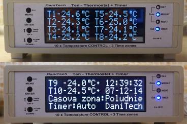 Schlangen kaufen und verkaufen Foto: 10 x Thermostat 3time  zones