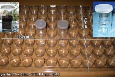 Vogelspinnen kaufen und verkaufen Photo: 25ml Aufzuchtdosen Slingdosen "Filmdosen" Vogelspinnen kaufen und verkaufen Photo: 25ml Aufzuchtdosen Slingdosen "Filmdosen"